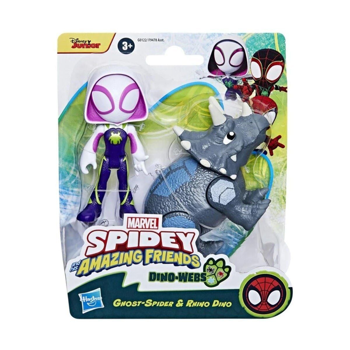 Ethab Ticaret F9478 Spidey Ve İnanılmaz Arkadaşları - Dino Webs Figür - 1 Adet