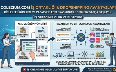 Bayimiz Olun ! Dropshipping(Stoksuz Satış)