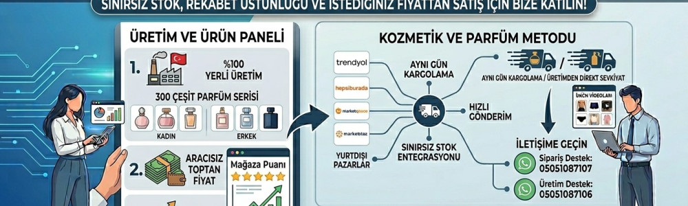 Kozmetik Kategorisinde Kadın ve Erkek Parfüm Üretimimiz Başlamıştır. Kozmetik Kategorisinde Kadın ve Erkek Parfüm Üretimimiz Başlamıştır.
