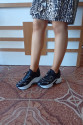Kadın Yüksek Taban Rahat Şık Günlük Spor Ayakkabı Siyah Renk Kadın Yüksek Taban Rahat Şık Günlük Spor Ayakkabı Siyah Renk