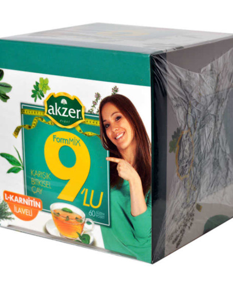 9lu Form Bitkisel Çay 60 Süzen Poşet