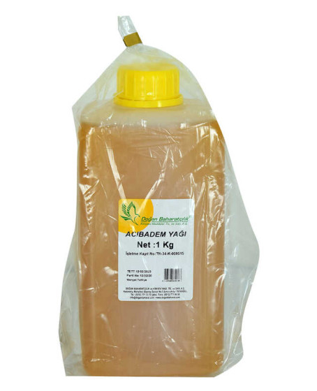 Acı Badem Yağı Pet Bidon 1000 Gr