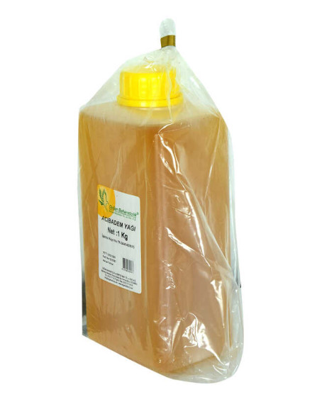 Acı Badem Yağı Pet Bidon 1000 Gr