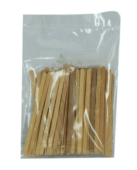 Ahşap Tahta Çay Kahve Karıştırıcı 100 Adet Paket