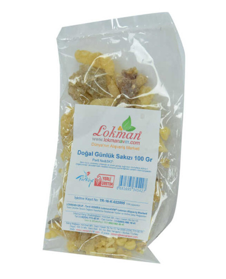 Ak Günlük Sakızı Doğal 100 Gr Paket Ak Günlük Sakızı Doğal 100 Gr Paket