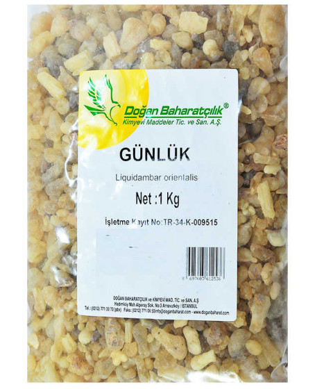 Ak Günlük Sakızı Doğal 1000 Gr Paket
