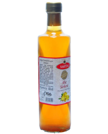 Alıç Sirkesi Doğal Katkısız Cam Şişe 500 ML