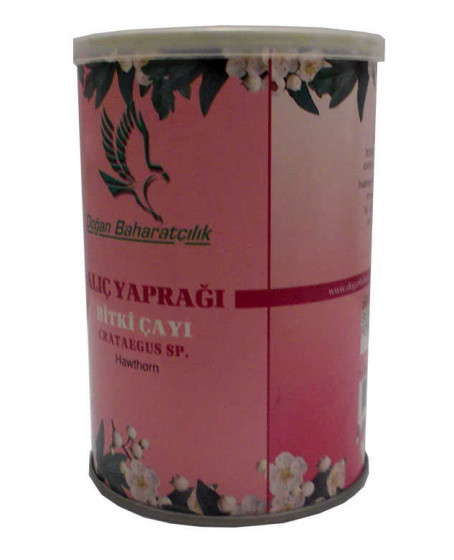 Alıç Yaprağı Doğal Teneke Kutu 100 Gr
