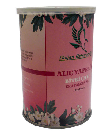 Alıç Yaprağı Doğal Teneke Kutu 100 Gr