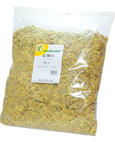 Altın Çiçeği Otu Doğal Ölmez Çiçek 1000 Gr Paket