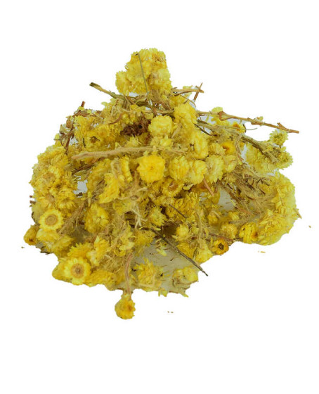 Altın Otu Çiçeği Ölmez Çiçek Doğal 100 Gr Paket