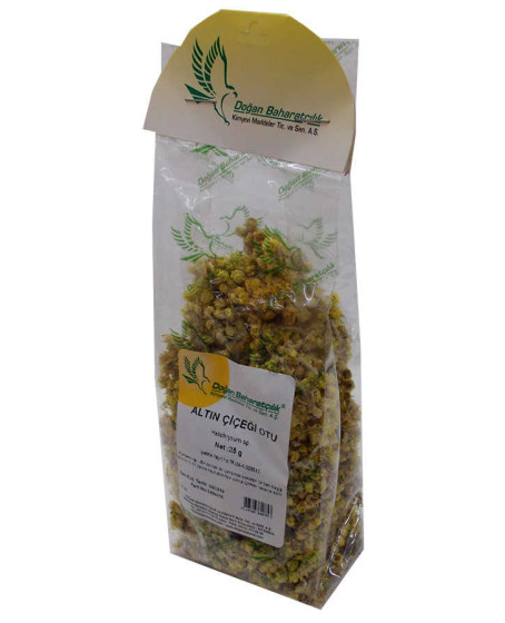 Altın Otu Çiçeği Ölmez Çiçek Doğal 25 Gr Paket