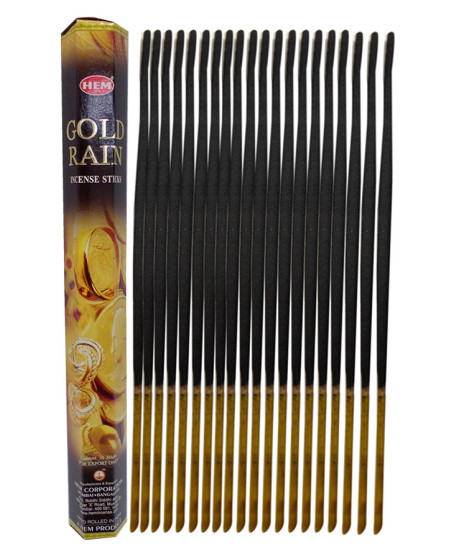 Altın Yağmuru 20 Çubuk Tütsü - Gold Rain