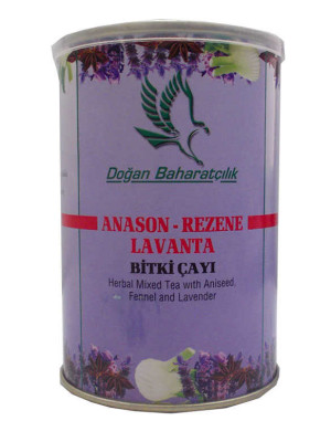 Anason Rezene Lavanta 100 Gr Teneke Kutu