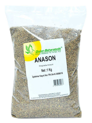 Anason Tohumu Doğal Tane 1000 Gr Paket