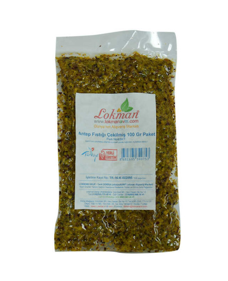 Antep Fıstığı Çekilmiş 100 Gr paket