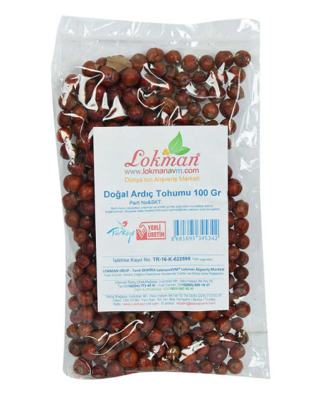 Ardıç Tohumu Tane Doğal 100 Gr Paket