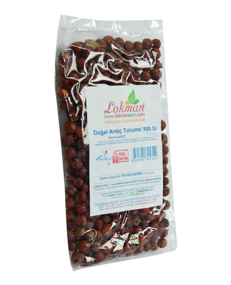 Ardıç Tohumu Tane Doğal 100 Gr Paket