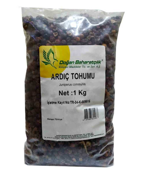 Ardıç Tohumu Tane Doğal 1000 Gr Paket
