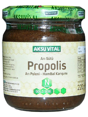 Arı Sütü Propolis Polen Bal Karışımı 220 Gr