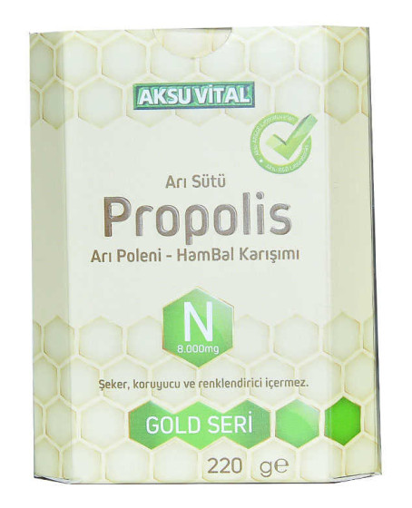 Arı Sütü Propolis Polen Bal Karışımı 220 Gr