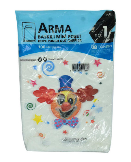 Arma Baskılı Mini Poşet Eczane Mağaza Dükkan Poşeti Karma Desen Renk 35X22 100 Adet No:1 Arma Baskılı Mini Poşet Eczane Mağaza Dükkan Poşeti Karma Desen Renk 35X22 100 Adet No:1