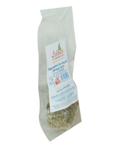 Asilbent Cavi Reçinesi Doğal Benzoin 100 Gr Paket