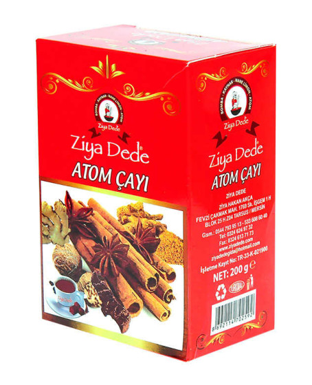 Atom Küp Şeker Çayı Zencefilli Karanfilli Tarçınlı 150 Gr