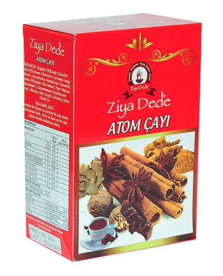 Atom Küp Şeker Çayı Zencefilli Karanfilli Tarçınlı 150 Gr