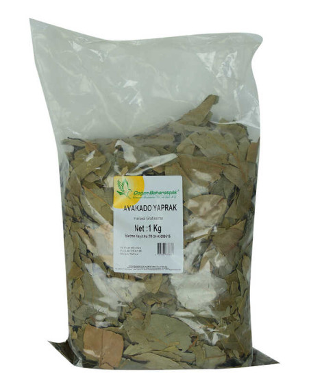 Avakado Yaprağı Doğal 1000 Gr Paket