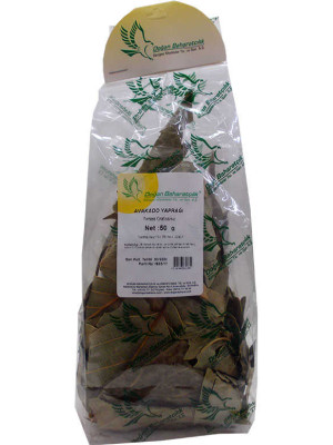 Avakado Yaprağı Doğal 50 Gr Paket