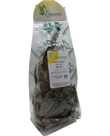 Avakado Yaprağı Doğal 50 Gr Paket