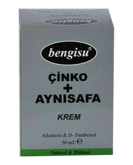 Aynısafa + Çinko Bitkisel Krem Allantoin ve D- Panthenol 50 ML
