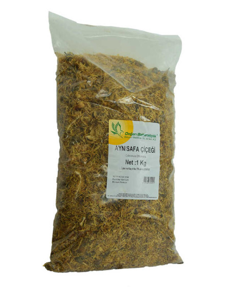 Aynısefa Çiçeği Portakal Nergisi Çiçeği Doğal Calendula 1000 Gr Paket