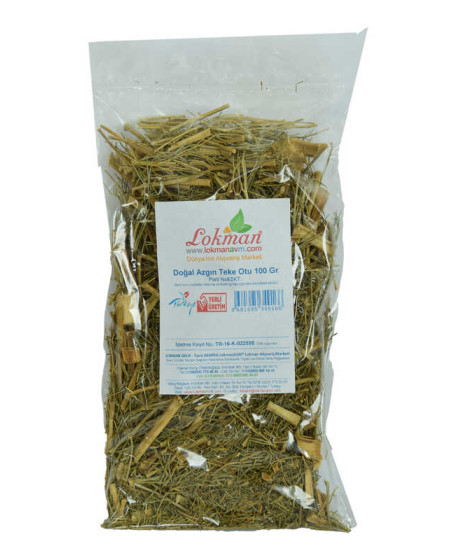 Azgın Teke Otu Doğal 100 Gr Paket