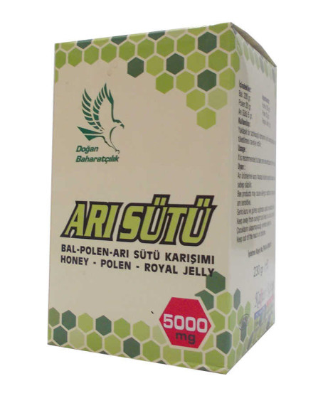 Bal Polen Arı Sütü Karışımı Bebe Doz 5000 Mg