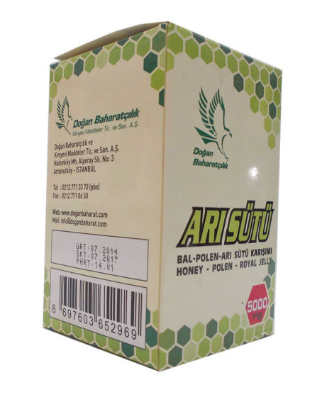 Bal Polen Arı Sütü Karışımı Bebe Doz 5000 Mg