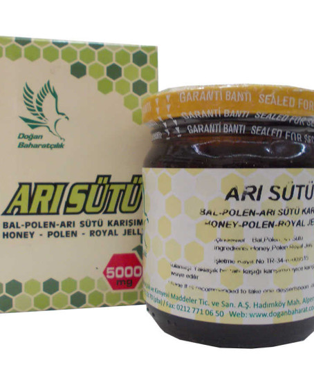 Bal Polen Arı Sütü Karışımı Bebe Doz 5000 Mg