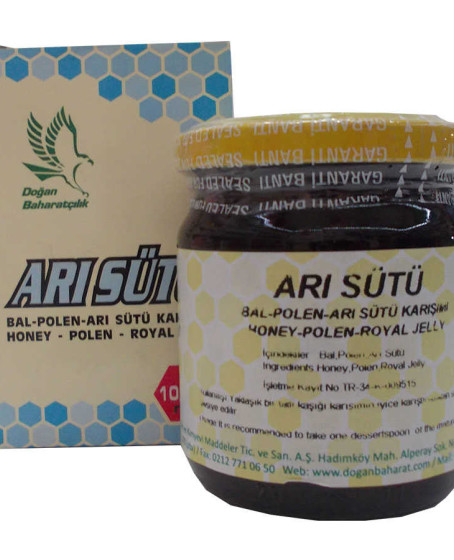 Bal Polen Arı Sütü Karışımı Normal Doz 10000 Mg