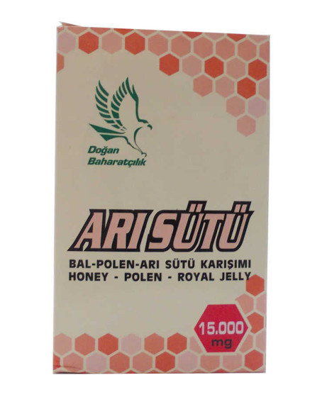 Bal Polen Arı Sütü Karışımı Süper Doz 15000 Mg