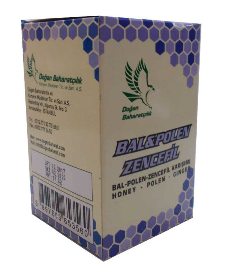 Bal Polen Zencefil Karışımı 230 Gr