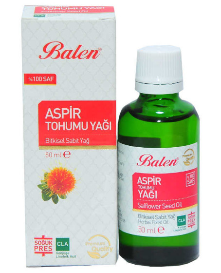 Aspir Tohumu Yağı Soğuk Pres 50 ML Cam Şişe