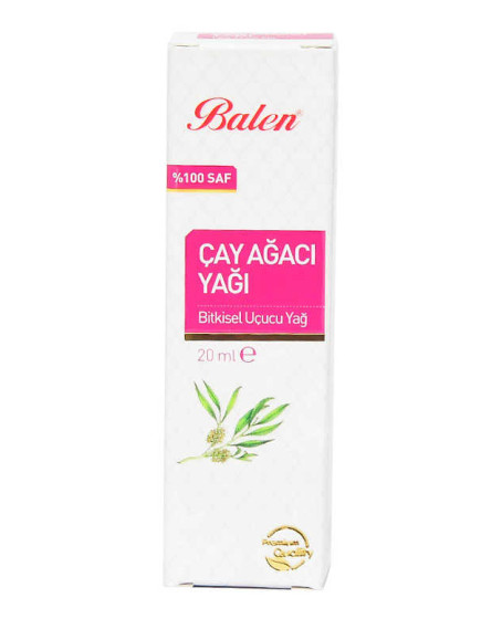 Çay Ağacı Yağı (Distilasyon) 20 ML Cam Şişe