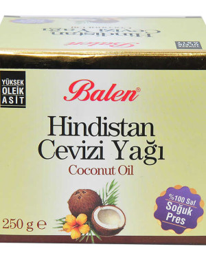Hindistan Cevizi Yağı Soğuk Pres 250 Gr Cam Şişe