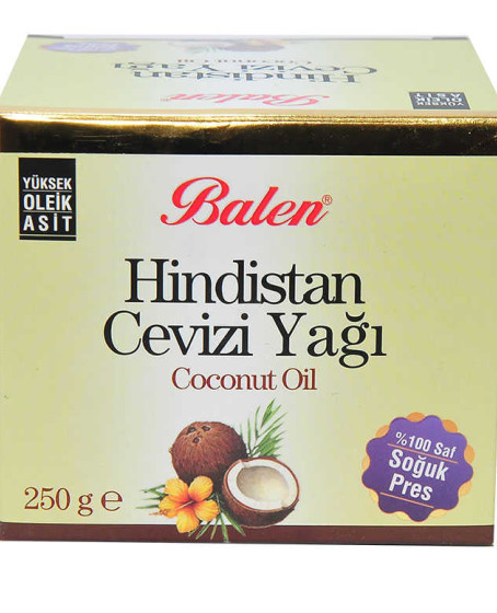 Hindistan Cevizi Yağı Soğuk Pres 250 Gr Cam Şişe