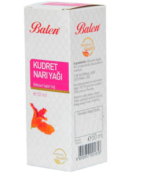Kudret Narı Yağı (Maserasyon) 50 ML Cam Şişe