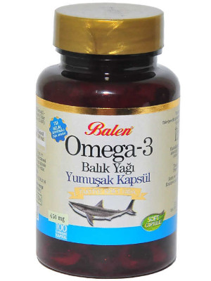 Omega 3 Balık Yağı Yumuşak 100