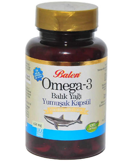 Omega 3 Balık Yağı Yumuşak 100