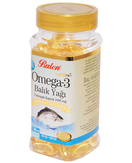 Omega 3 Plus+ Balık Yağı Yumuşak 100