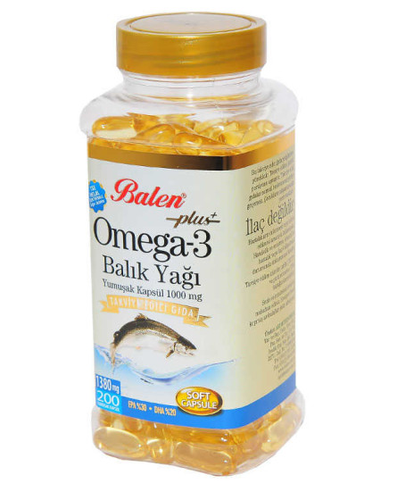 Omega 3 Plus+ Balık Yağı Yumuşak 200